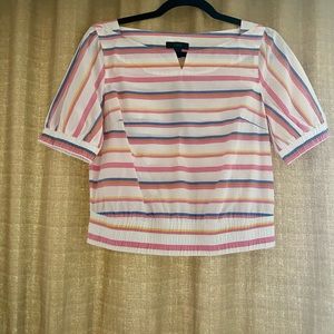 Women’s J. Crew elastic cropped top